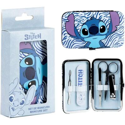 Coffret de manucure Cerda Disney Stitch Bleu 8x15x2 cm - Publicité Coffret de manucure Cerda Disney Stitch Bleu 8x15x2 cm - Publicité