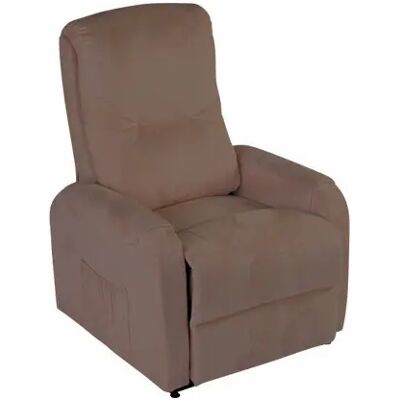 Fauteuil pliable Lanaform Magic Marron 74x109x80 cm - Publicité Fauteuil pliable Lanaform Magic Marron 74x109x80 cm - Publicité