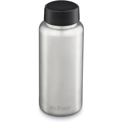 Klean Kanteen Large Boucle Cap Bouteille Isotherme en Acier - 1182 ml - Publicité Klean Kanteen Large Boucle Cap Bouteille Isotherme en Acier - 1182 ml - Publicité