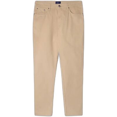 Pantalon 5 poches Hackett Core Trinity Beige 33 Tall - Publicité Pantalon 5 poches Hackett Core Trinity Beige 33 Tall - Publicité