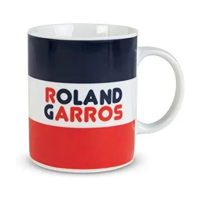 La Plume Dorée Mug ceramique Roland Garros Bleu 450 ml - Publicité La Plume Dorée Mug ceramique Roland Garros Bleu 450 ml - Publicité