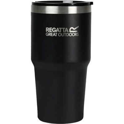 Gobelet isotherme de voyage Regatta 0.6L Noir TU - Publicité Gobelet isotherme de voyage Regatta 0.6L Noir TU - Publicité