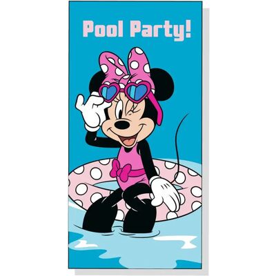 Serviette de plage en microfibre fille Disney Disney Minnie Bleu 70x140 cm - Publicité Serviette de plage en microfibre fille Disney Disney Minnie Bleu 70x140 cm - Publicité