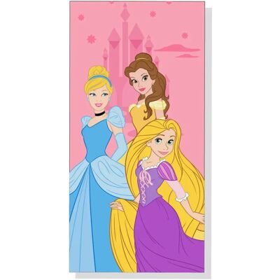 Serviette de plage en microfibre enfant Disney Disney Princess Multicolore 70x140 cm - Publicité Serviette de plage en microfibre enfant Disney Disney Princess Multicolore 70x140 cm - Publicité