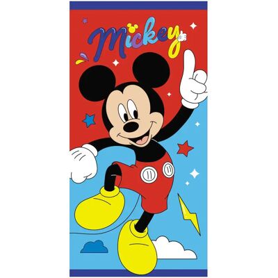 Serviette de bain enfant Disney Disney Mickey Rouge 70x140 cm - Publicité Serviette de bain enfant Disney Disney Mickey Rouge 70x140 cm - Publicité
