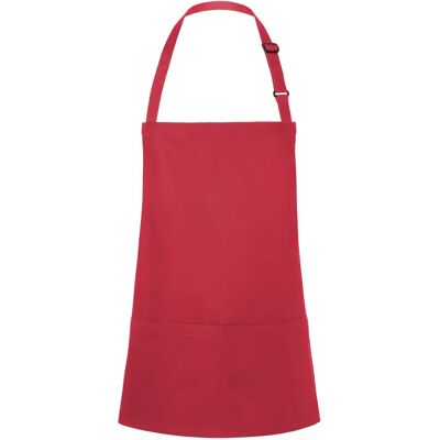 Tablier court à bavette Karlowsky Basic Rouge TU - Publicité Tablier court à bavette Karlowsky Basic Rouge TU - Publicité