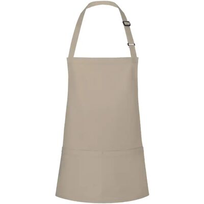 Tablier court à bavette Karlowsky Basic Beige TU - Publicité Tablier court à bavette Karlowsky Basic Beige TU - Publicité