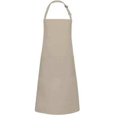 Tablier à bavette surdimensionné avec poche Karlowsky Beige TU - Publicité Tablier à bavette surdimensionné avec poche Karlowsky Beige TU - Publicité