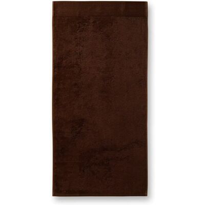 Serviette de bain Malfini Bamboo Marron 50x100 cm - Publicité Serviette de bain Malfini Bamboo Marron 50x100 cm - Publicité