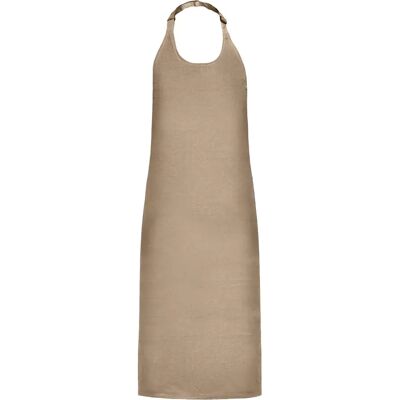 Tablier à bavette en cotton Newgen Mathusalem Beige TU - Publicité Tablier à bavette en cotton Newgen Mathusalem Beige TU - Publicité