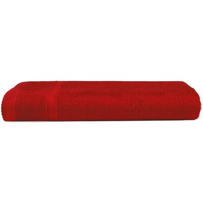 Serviette de plage The One Towelling Rouge 100x180 cm - Publicité Serviette de plage The One Towelling Rouge 100x180 cm - Publicité
