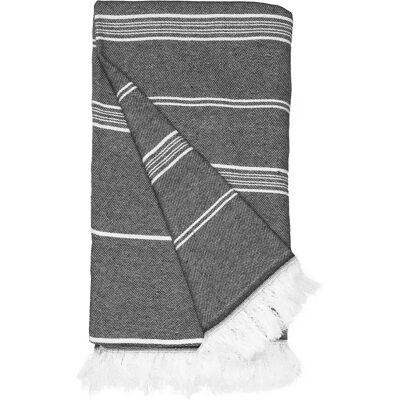 Serviette en coton et polyester recyclé The One Towelling Gris 100x180 cm - Publicité Serviette en coton et polyester recyclé The One Towelling Gris 100x180 cm - Publicité