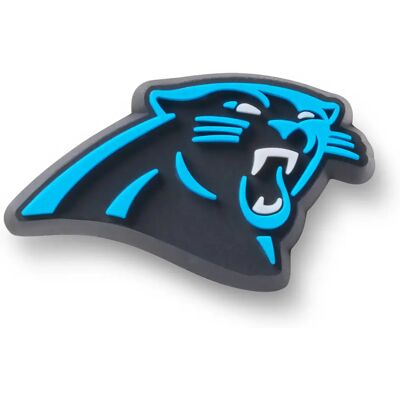 Jibbitz Crocs NFL Carolina Panthers Logo Noir TU - Publicité Jibbitz Crocs NFL Carolina Panthers Logo Noir TU - Publicité