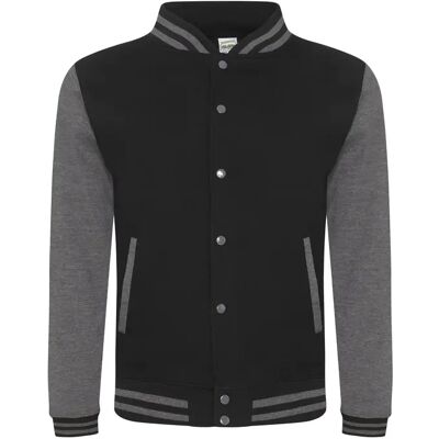 Bomber Just Hoods Baseball Noir L - Publicité Bomber Just Hoods Baseball Noir L - Publicité