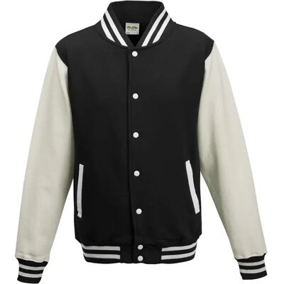Bomber Just Hoods Baseball Noir 3XL - Publicité Bomber Just Hoods Baseball Noir 3XL - Publicité