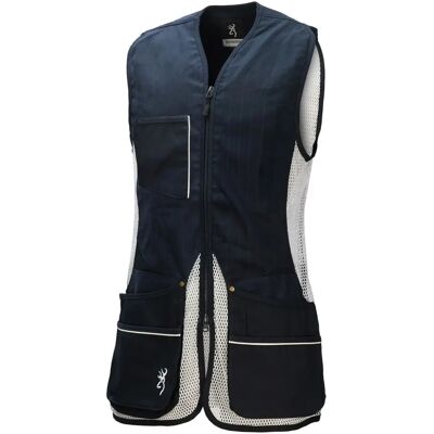 Gilet de tir pour gaucher Browning Bleu S - Publicité Gilet de tir pour gaucher Browning Bleu S - Publicité