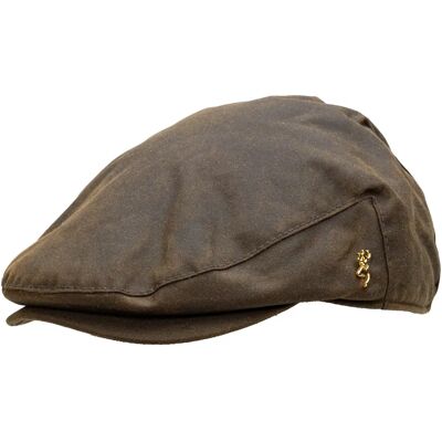 Béret Browning Balmoral Wax Marron 59 cm - Publicité Béret Browning Balmoral Wax Marron 59 cm - Publicité