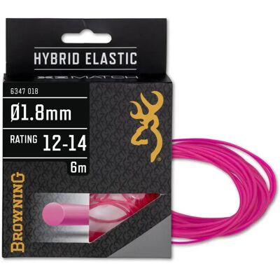 Ligne Élastique Hybrid Browning 6 M Pourpre 1.80 mm - Publicité Ligne Élastique Hybrid Browning 6 M Pourpre 1.80 mm - Publicité