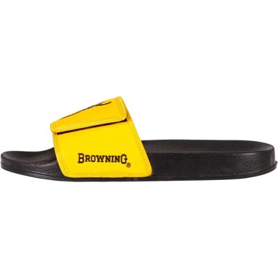 Claquettes Browning Buckmark 2.0 Jaune 42 - Publicité Claquettes Browning Buckmark 2.0 Jaune 42 - Publicité