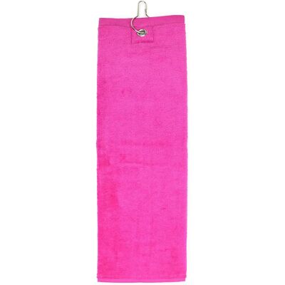 Serviette de golf The One Towelling Golf Rose 40x50 cm - Publicité Serviette de golf The One Towelling Golf Rose 40x50 cm - Publicité