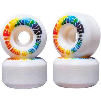 Roue de skateboard Element Trip Out 99A (x4) Blanc 52 mm - Publicité Roue de skateboard Element Trip Out 99A (x4) Blanc 52 mm - Publicité