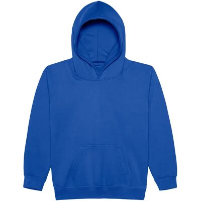 Sweatshirt à capuche enfant Just Hoods Bleu 9/11 ans - Publicité Sweatshirt à capuche enfant Just Hoods Bleu 9/11 ans - Publicité