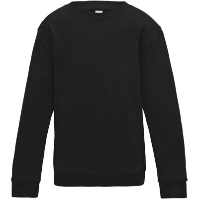 Sweatshirt enfant Just Hoods Awdis Noir 9/11 ans - Publicité Sweatshirt enfant Just Hoods Awdis Noir 9/11 ans - Publicité