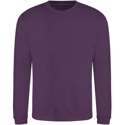 Sweatshirt col rond Just Hoods Awdis Violet XL - Publicité Sweatshirt col rond Just Hoods Awdis Violet XL - Publicité