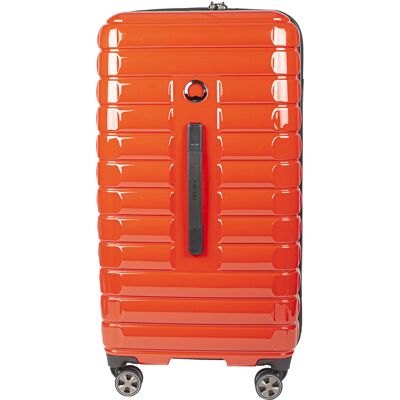 Valise trunk 4 doubles roues Delsey Shadow 5.0 80 cm Rouge 97,24 L - Publicité Valise trunk 4 doubles roues Delsey Shadow 5.0 80 cm Rouge 97,24 L - Publicité