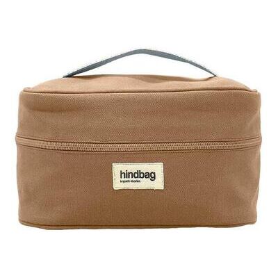 Hindbag Gaspard Cannelle - Vanity Case - Fabriqué en Inde - Publicité Hindbag Gaspard Cannelle - Vanity Case - Fabriqué en Inde - Publicité