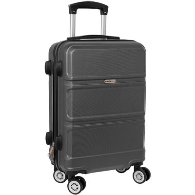 Valise à chariot Safta Cabina 35x55x20 Gris TU - Publicité Valise à chariot Safta Cabina 35x55x20 Gris TU - Publicité