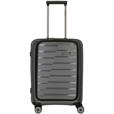 Valise travelite Air Base Trolley S Front Gris S Front Pocket - Publicité Valise travelite Air Base Trolley S Front Gris S Front Pocket - Publicité