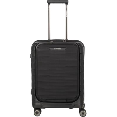 Valise travelite Mooby Trolley S Front Pocket Noir S+ - Publicité Valise travelite Mooby Trolley S Front Pocket Noir S+ - Publicité