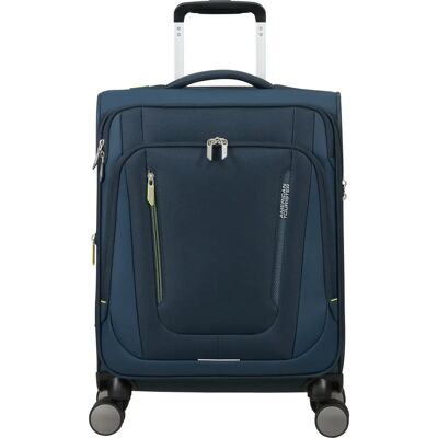 Valise à roulette American Tourister Wanderlite Bleu 45/49,5 L - Publicité Valise à roulette American Tourister Wanderlite Bleu 45/49,5 L - Publicité