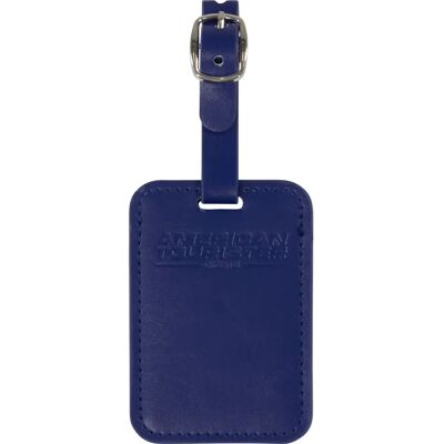 Étiquette Bagage American Tourister (x2) Bleu 5,5x8x0,1 cm - Publicité Étiquette Bagage American Tourister (x2) Bleu 5,5x8x0,1 cm - Publicité