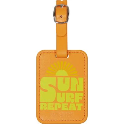 Étiquette Bagage American Tourister (x2) Orange 5,5x8x0,1 cm - Publicité Étiquette Bagage American Tourister (x2) Orange 5,5x8x0,1 cm - Publicité