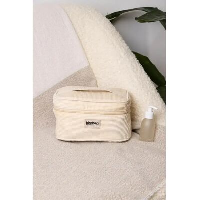 Trousse de toilette Hindbag Gaspard Beige TU - Publicité Trousse de toilette Hindbag Gaspard Beige TU - Publicité