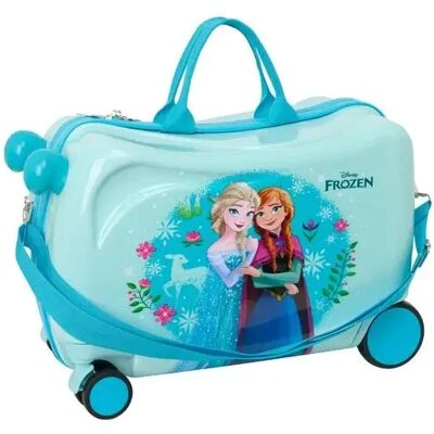 Valise Safta Frozen Bleu 44x27x21 cm - Publicité Valise Safta Frozen Bleu 44x27x21 cm - Publicité