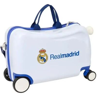 Safta Valise Real Madrid 26/27 Blanc 44x27x21 cm - Publicité Safta Valise Real Madrid 26/27 Blanc 44x27x21 cm - Publicité