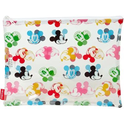 Trousse de toilette enfant Safta Disney Mickey Blanc 30x23 cm - Publicité Trousse de toilette enfant Safta Disney Mickey Blanc 30x23 cm - Publicité