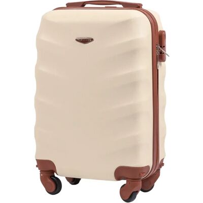 Valise cabine rigide Wings Albatross 18" Beige 28 L - Publicité Valise cabine rigide Wings Albatross 18" Beige 28 L - Publicité