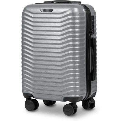 Valise cabine Wings Sea Eagle 20" Argenté 38 L - Publicité Valise cabine Wings Sea Eagle 20" Argenté 38 L - Publicité