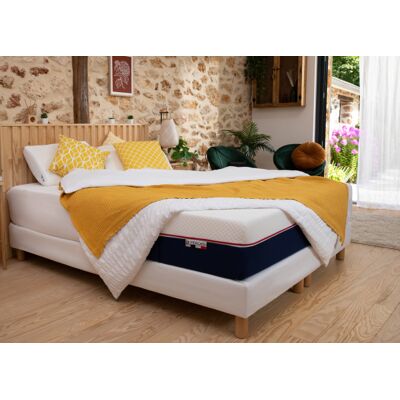 Matelas 80x200cm en mousse à mémoire de forme PERCKO Blanc 80x200cm unisex - Publicité Matelas 80x200cm en mousse à mémoire de forme PERCKO Blanc 80x200cm unisex - Publicité