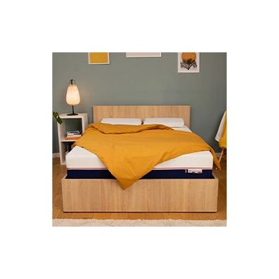 Linge de lit Percko 140x190cm avec support à 7 zones - Publicité Linge de lit Percko 140x190cm avec support à 7 zones - Publicité