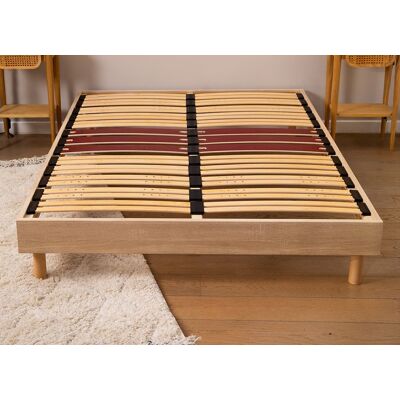 Sommier Original - 140x190cm PERCKO Blanc 140x190cm unisex - Publicité Sommier Original - 140x190cm PERCKO Blanc 140x190cm unisex - Publicité