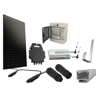 bis-electric Kit 10 panneaux photovoltaïque pour ardoise micro onduleur 5000Wc - Publicité bis-electric Kit 10 panneaux photovoltaïque pour ardoise micro onduleur 5000Wc - Publicité