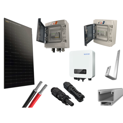 bis-electric Kit 8 panneaux photovoltaïque pour ardoise onduleur centralisé 4000Wc - Publicité bis-electric Kit 8 panneaux photovoltaïque pour ardoise onduleur centralisé 4000Wc - Publicité