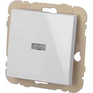Interrupteur va-et-vient témoin lumineux blanc Efapel Logus 90 - Publicité Interrupteur va-et-vient témoin lumineux blanc Efapel Logus 90 - Publicité