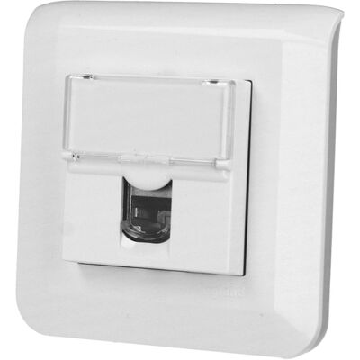 Prise RJ45 Cat6a Legrand Mosaic™ complète - Publicité Prise RJ45 Cat6a Legrand Mosaic™ complète - Publicité