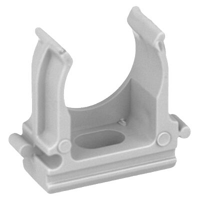 ELETTROCANALI ECCF32 Clips pour tube - Sans halogène, Gris - Publicité ELETTROCANALI ECCF32 Clips pour tube - Sans halogène, Gris - Publicité